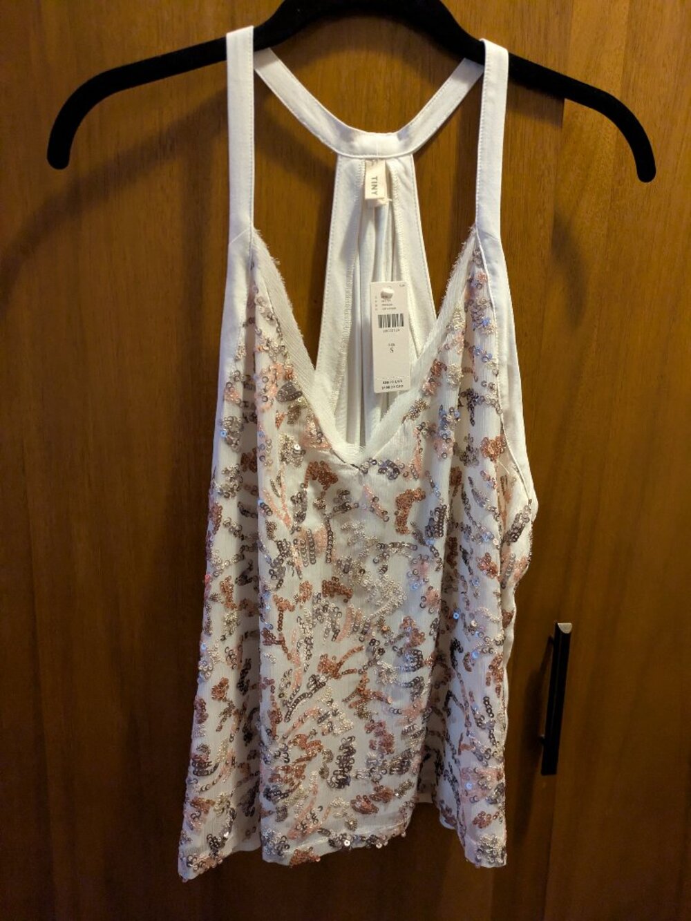 Tiny Gwen Anthropologie Sequin Tank